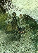 Anna Ancher tur hos damerna Germany oil painting artist